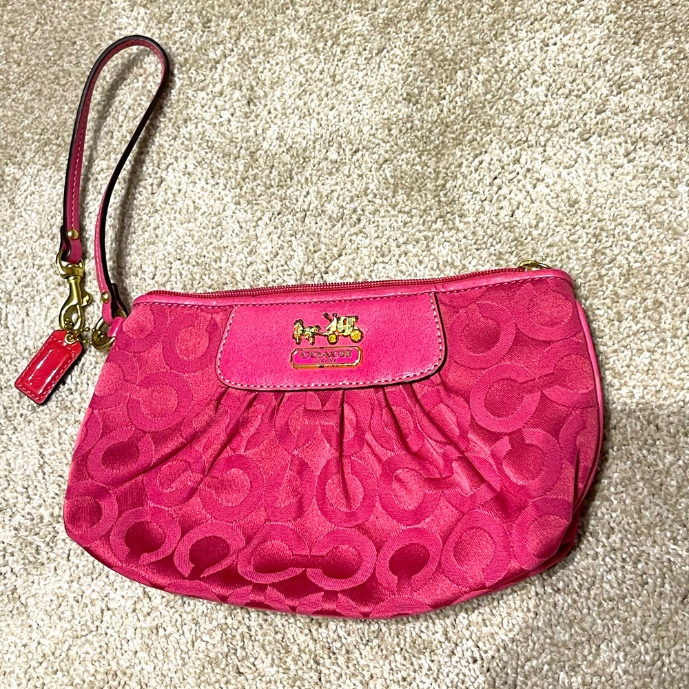 Coach wristlet